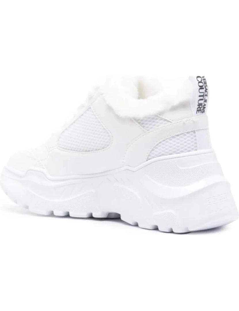 imagem de Versace Jeans Couture Branco Trainers Calçados Femininos4