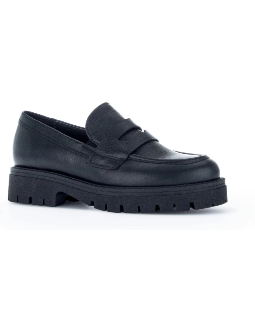 imagem de Gabor Black Loafers sapatos femininos2