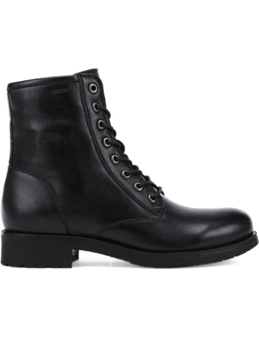 imagem de Geox Black Booties Calçados Femininos3