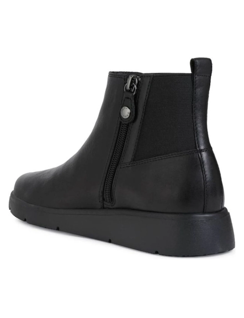 imagem de Geox Black Booties Calçados Femininos3