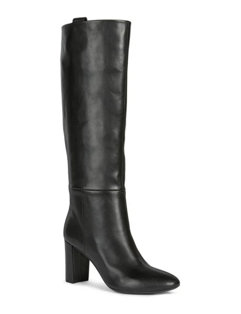 Geox - Geox Preto Botas Calçados Femininos