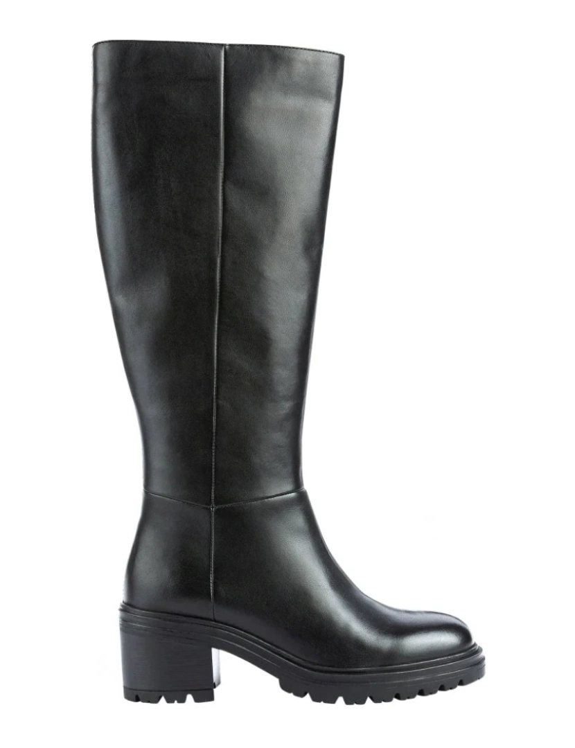 Geox - Geox Preto Botas Calçados Femininos