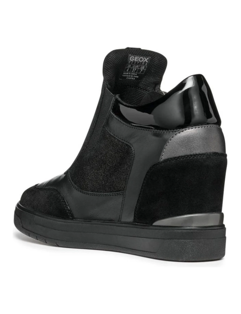 imagem de Geox Black Booties Calçados Femininos4