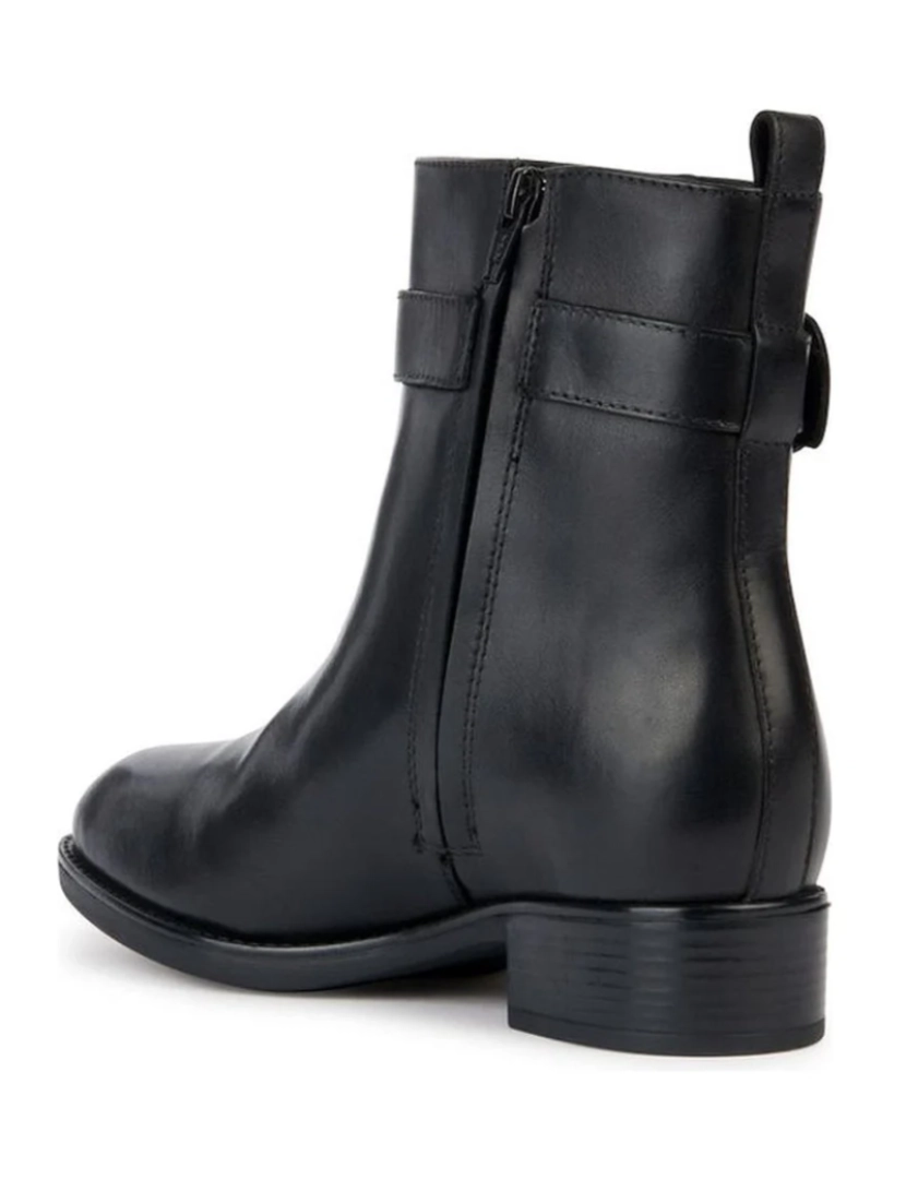 imagem de Geox Black Booties Calçados Femininos4