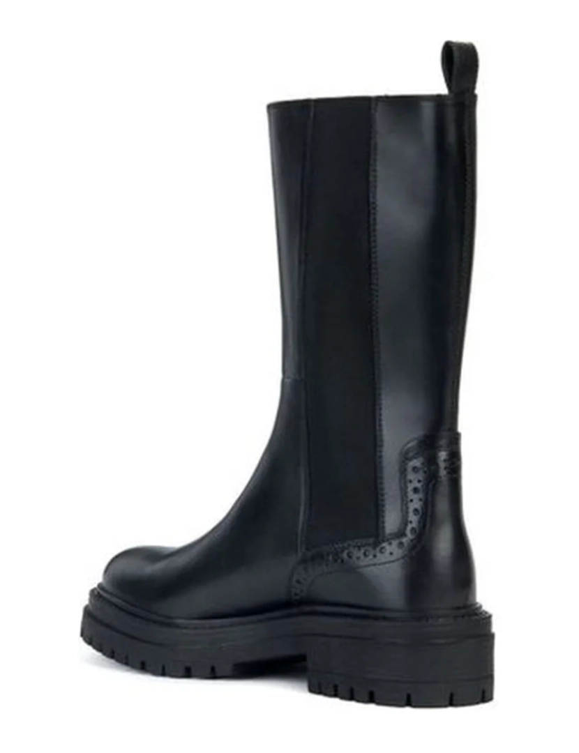 imagem de Geox Black Booties Calçados Femininos4