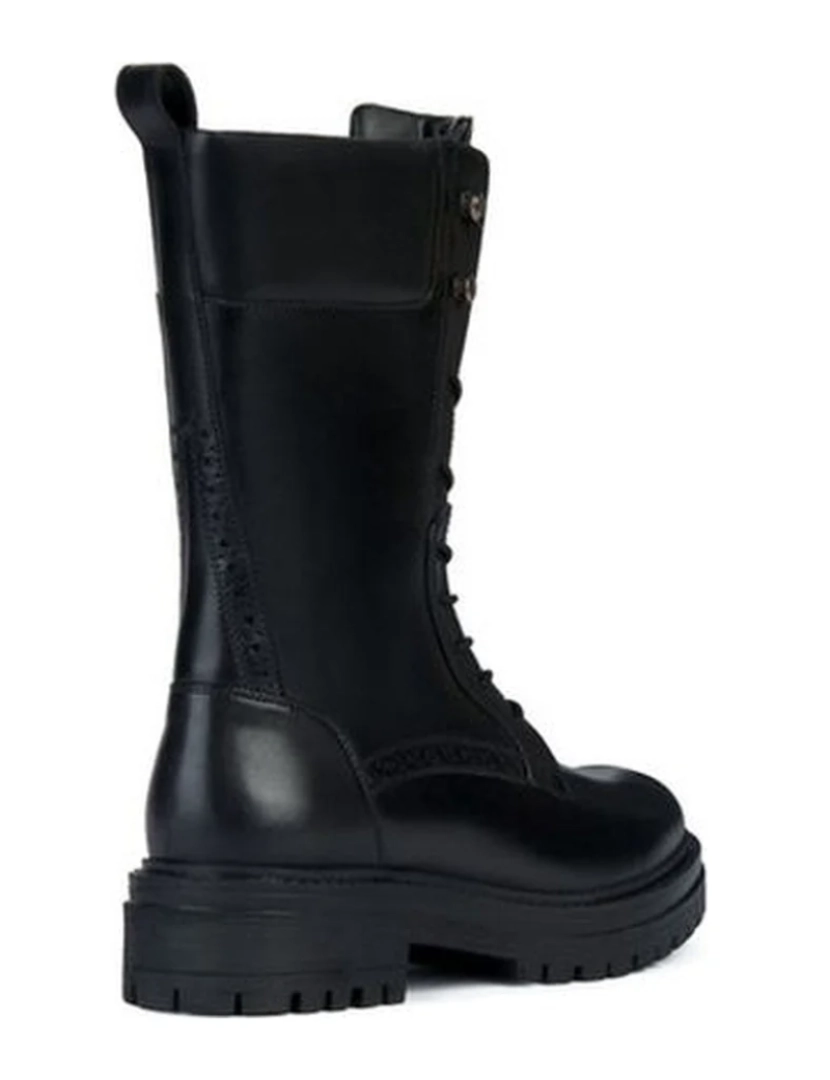 imagem de Geox Black Booties Calçados Femininos4