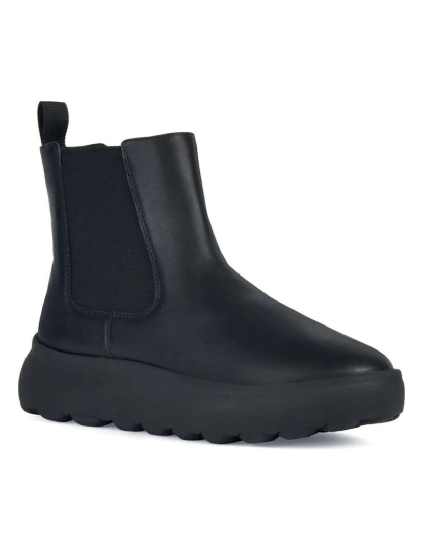 imagem de Geox Black Booties Calçados Femininos2