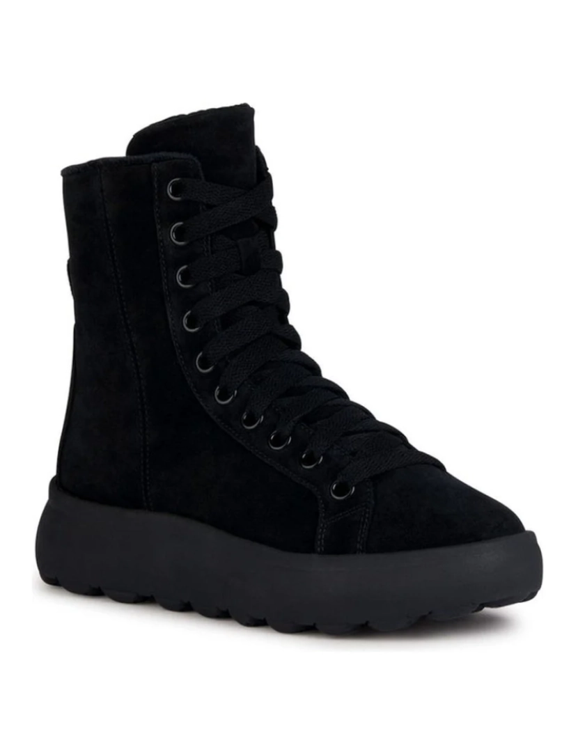 imagem de Geox Black Booties Calçados Femininos2