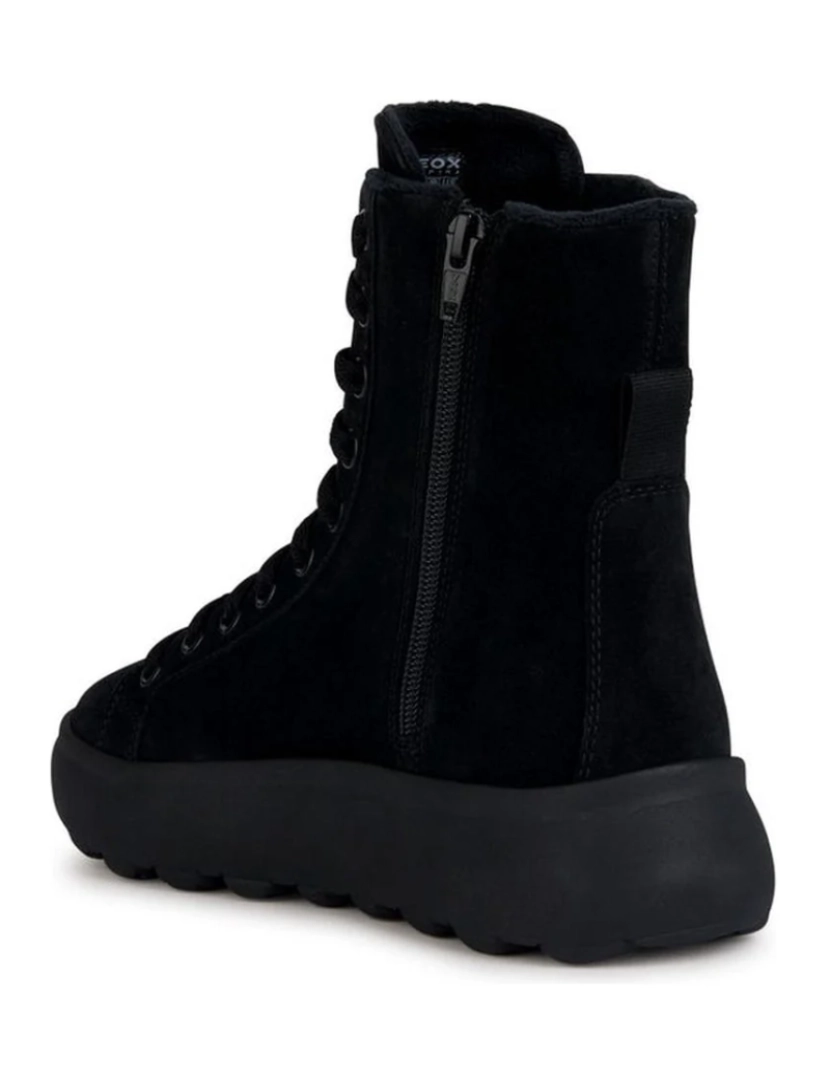 imagem de Geox Black Booties Calçados Femininos4