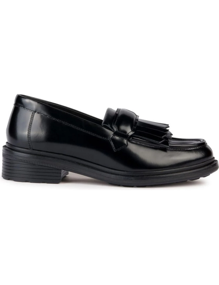 imagem de Geox Black Loafers Calçados Femininos3