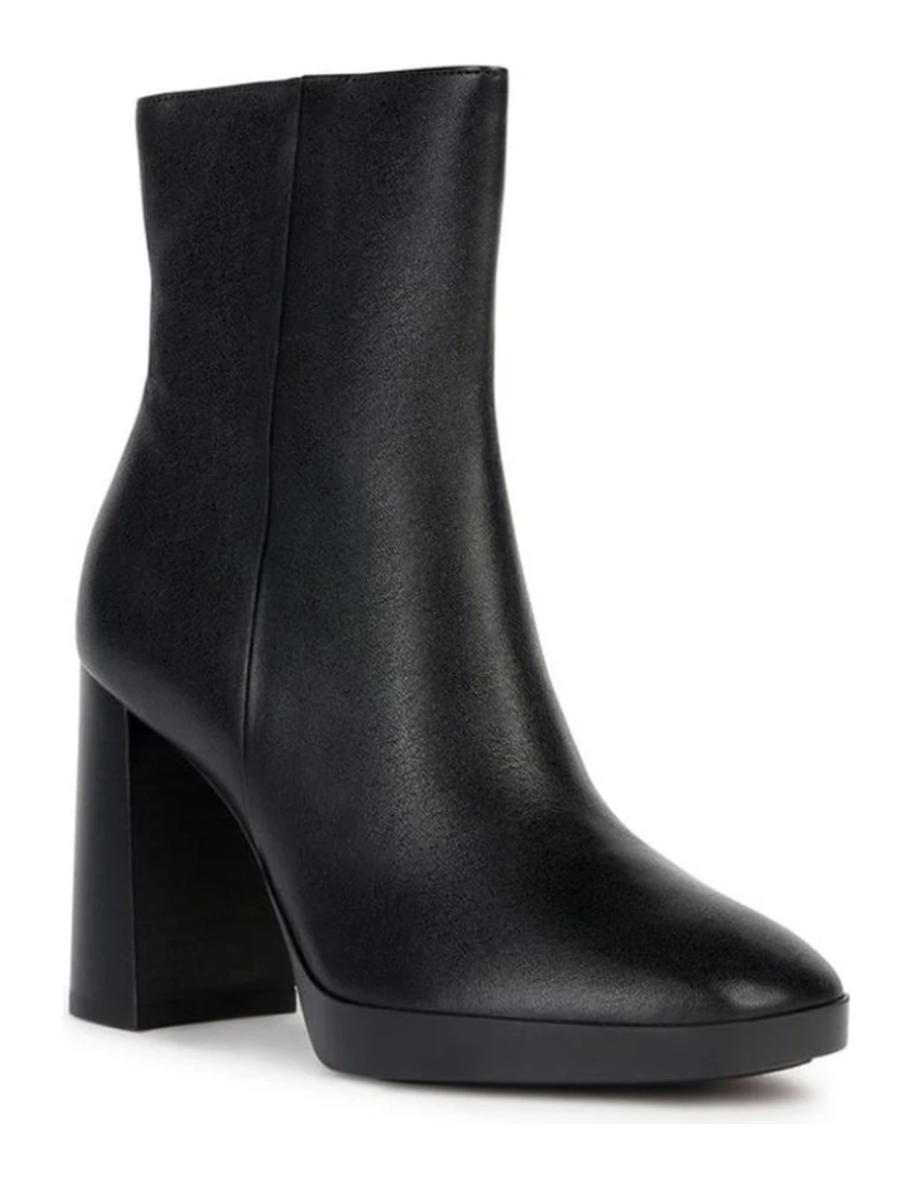 imagem de Geox Black Booties Calçados Femininos2