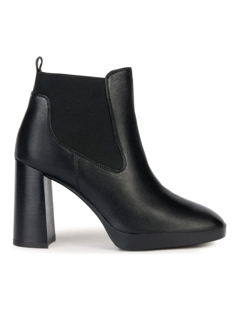 imagem de Geox Black Booties Calçados Femininos3