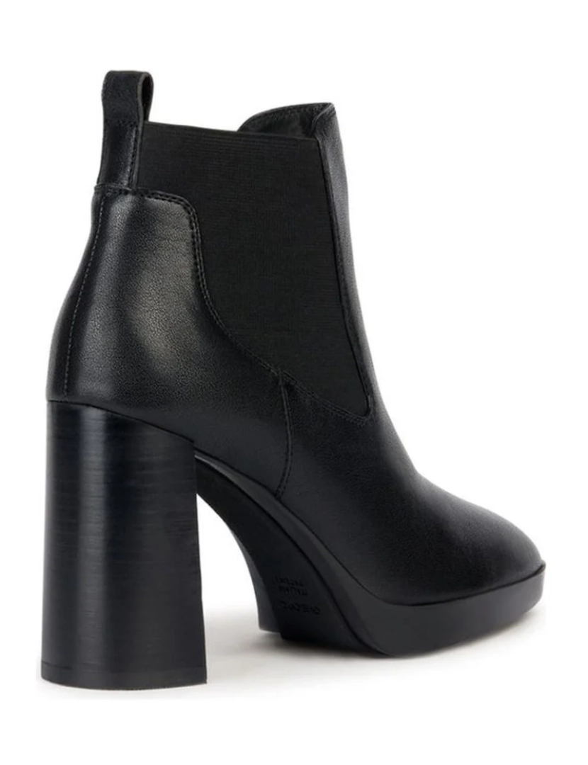 imagem de Geox Black Booties Calçados Femininos4