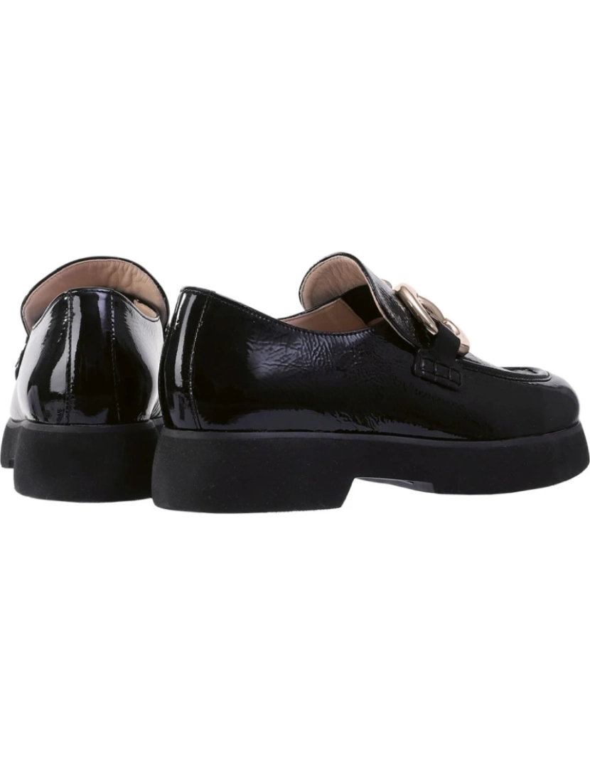 imagem de Hogl Black Loafers sapatos femininos4