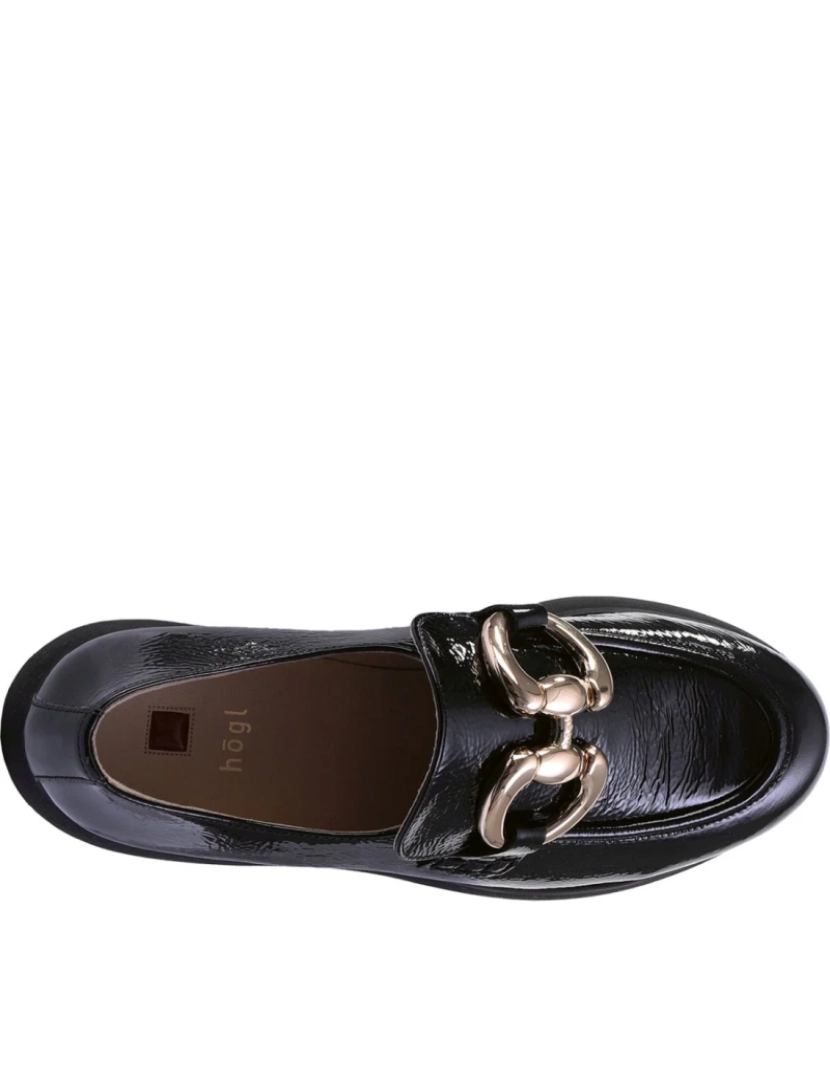 imagem de Hogl Black Loafers sapatos femininos5