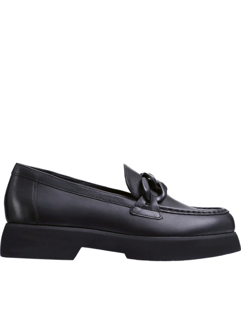 imagem de Hogl Black Loafers sapatos femininos3