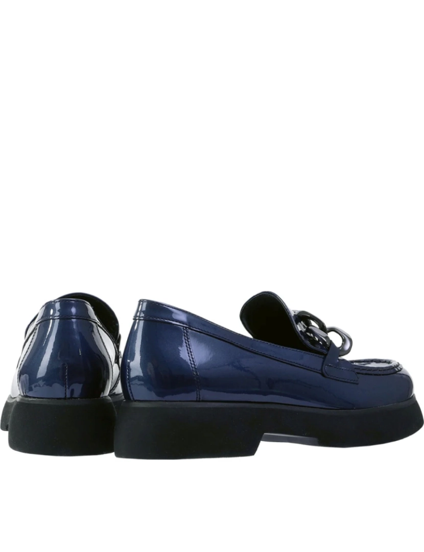 imagem de Hogl Blue Loafers sapatos femininos4