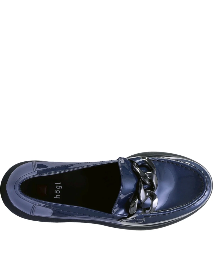 imagem de Hogl Blue Loafers sapatos femininos5