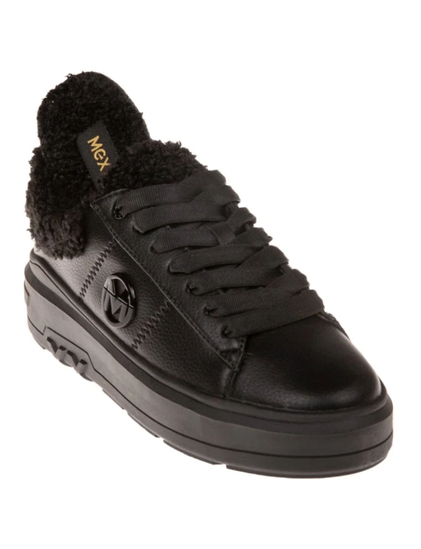 imagem de Mexx preto treinadores sapatos femininos4