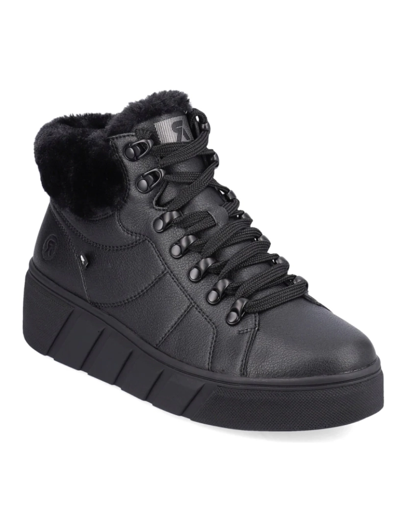 Rieker - Rieker Preto Booties Calçados Femininos