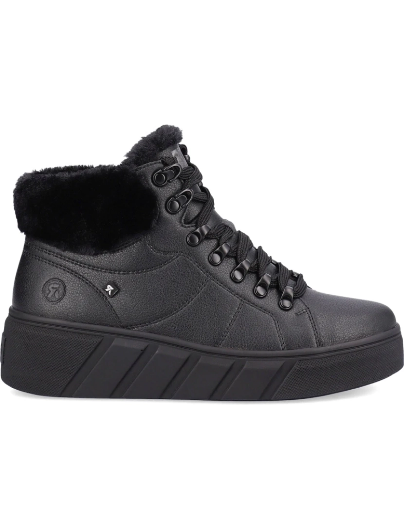 imagem de Rieker Preto Booties Calçados Femininos3