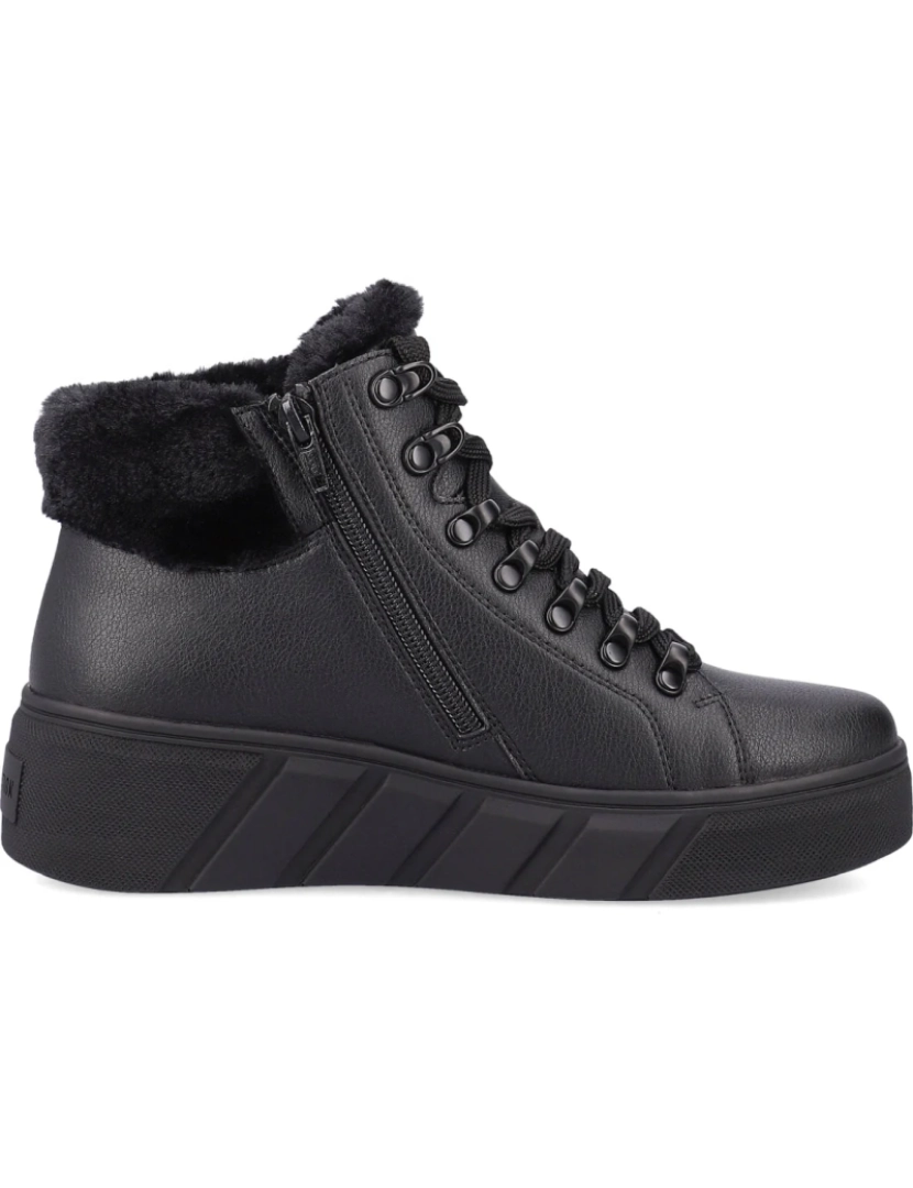 imagem de Rieker Preto Booties Calçados Femininos4