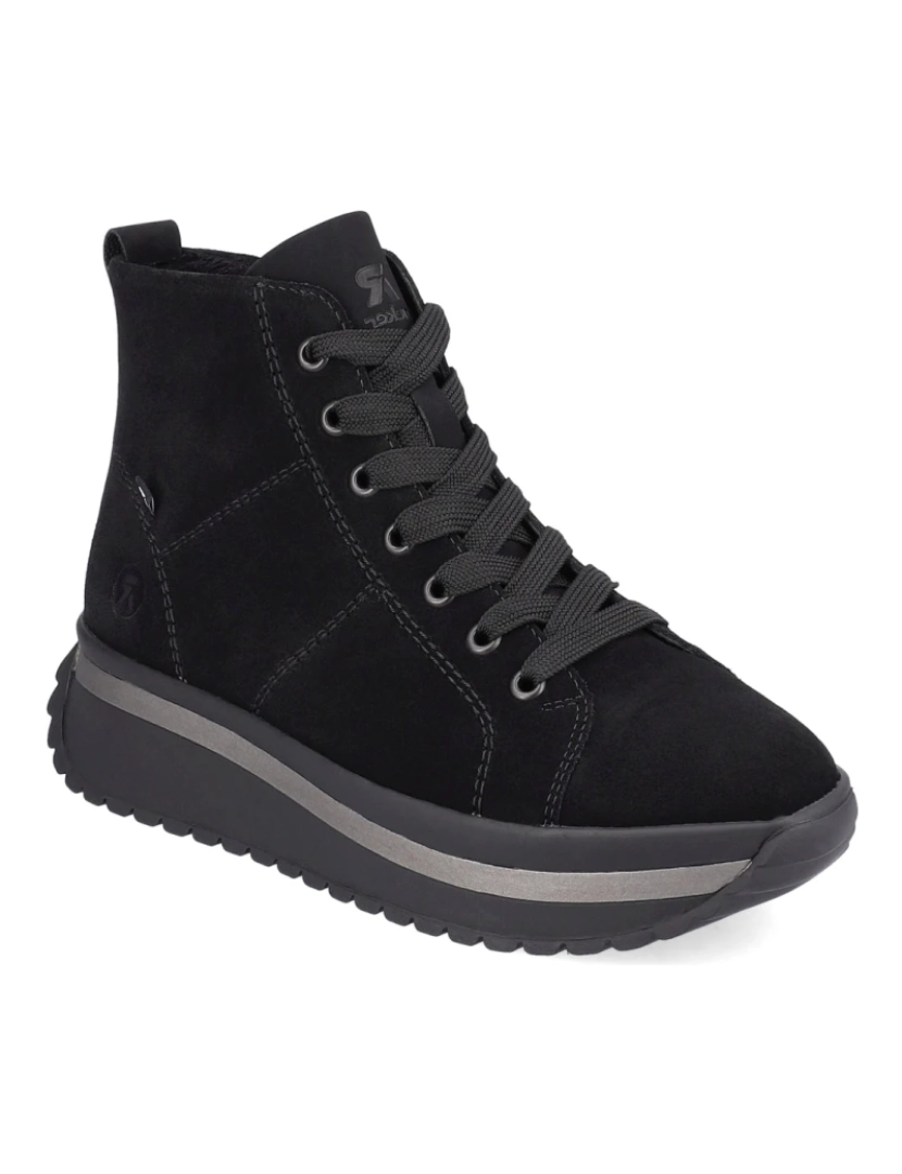 Rieker - Rieker Preto Booties Calçados Femininos