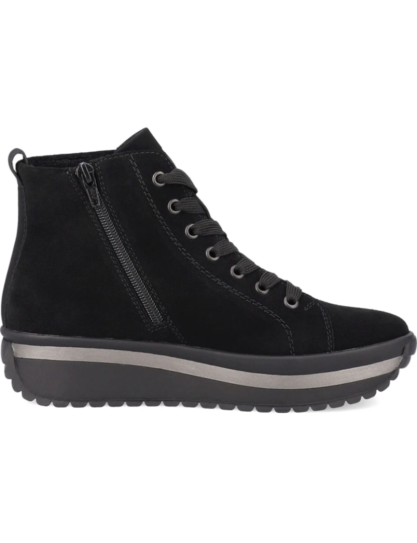 imagem de Rieker Preto Booties Calçados Femininos4