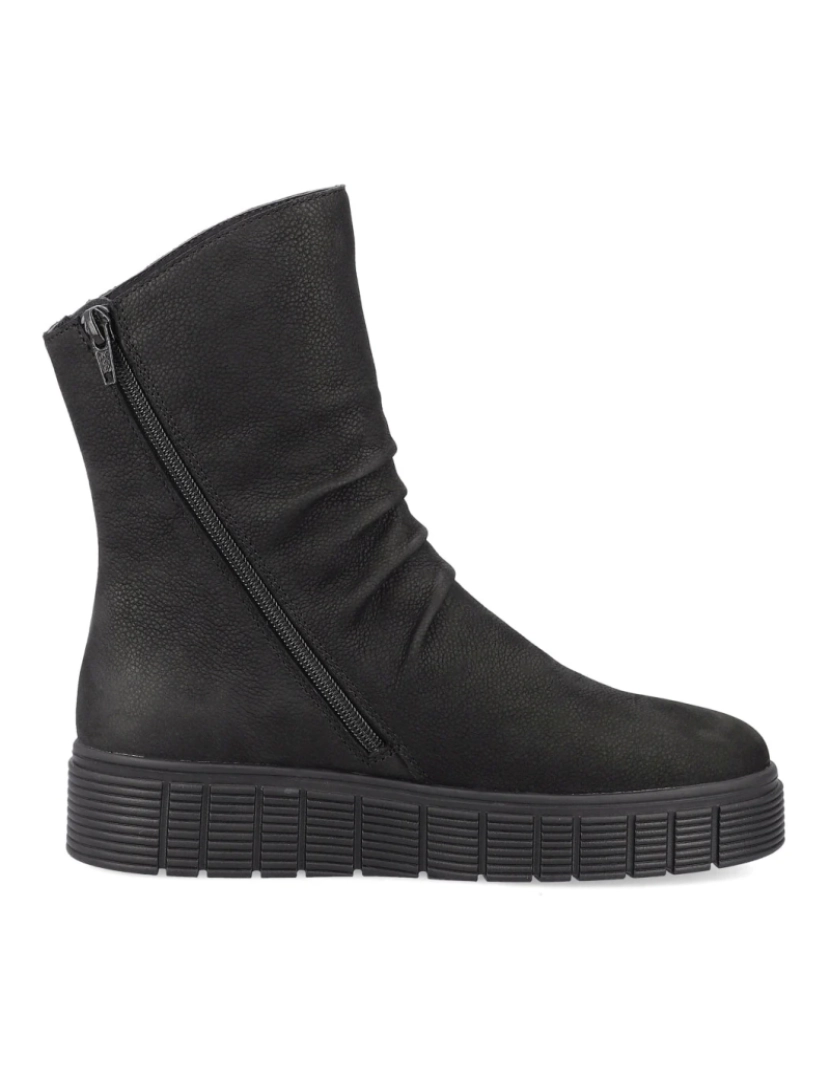 imagem de Rieker Preto Booties Calçados Femininos4