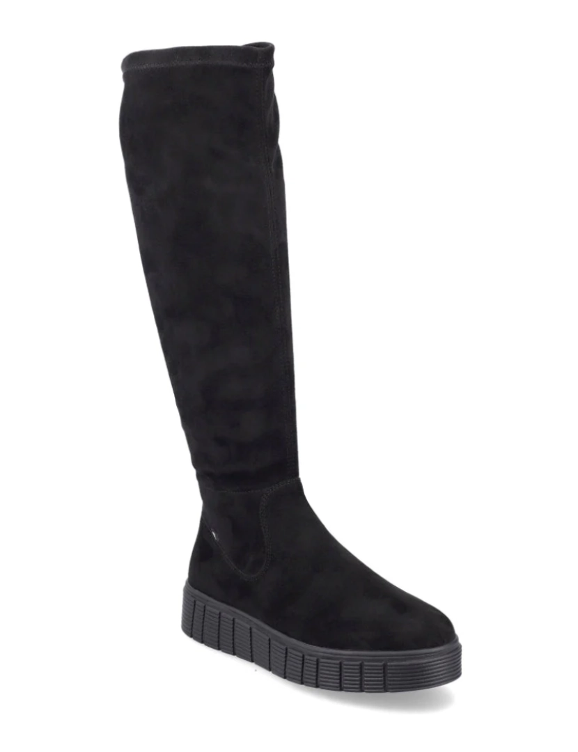 Rieker - Rieker Preto Booties Calçados Femininos