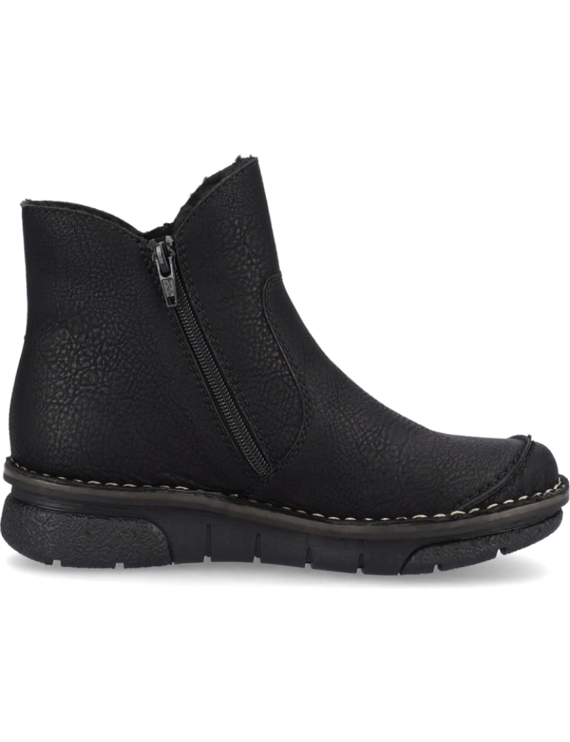 imagem de Rieker Preto Booties Calçados Femininos4