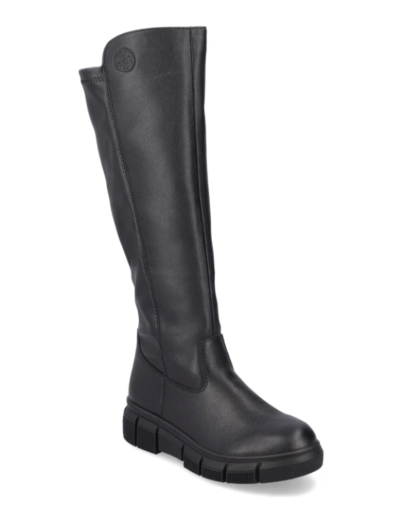 Rieker - Rieker Preto Booties Calçados Femininos