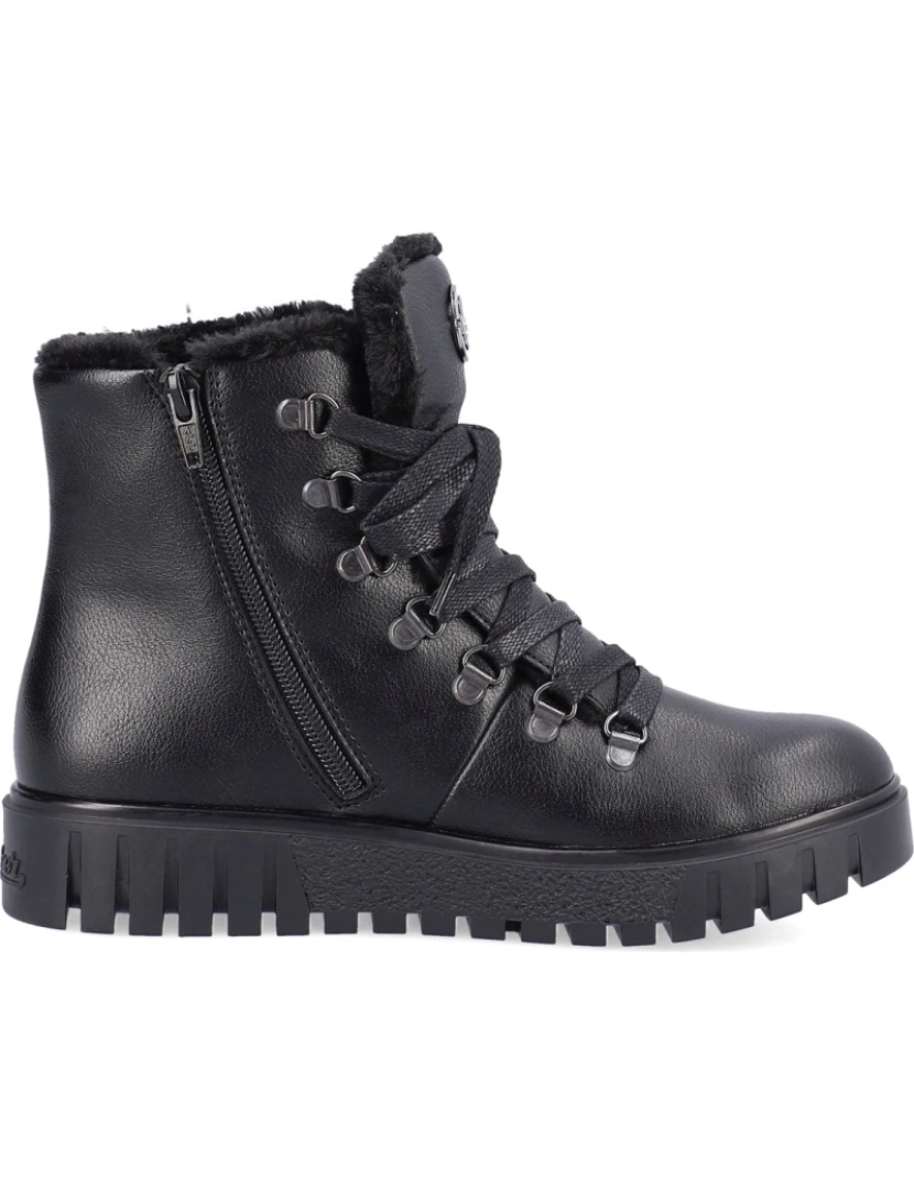 imagem de Rieker Preto Booties Calçados Femininos4