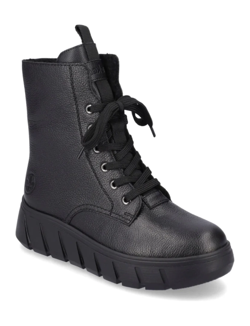 imagem de Rieker Preto Booties Calçados Femininos2