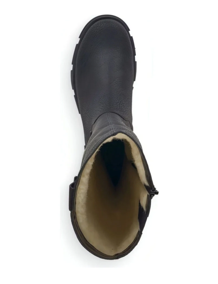 imagem de Rieker Preto Booties Calçados Femininos5