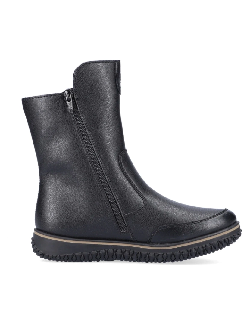 imagem de Rieker Preto Booties Calçados Femininos4