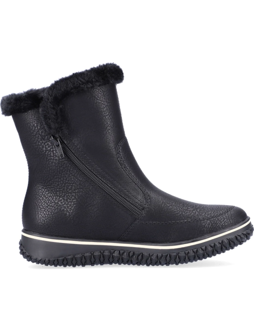 imagem de Rieker Preto Booties Calçados Femininos4