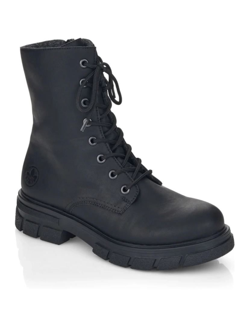 Rieker - Rieker Preto Booties Calçados Femininos