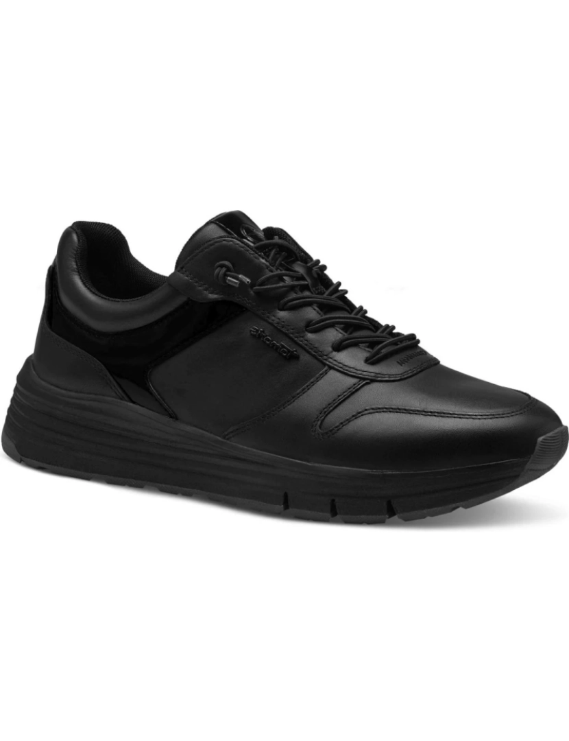 Tamaris - Tamaris Preto Trainers sapatos femininos