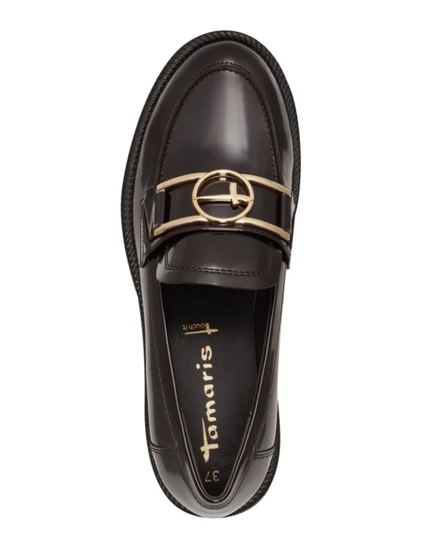 imagem de Tamaris Brown Loafers sapatos femininos5