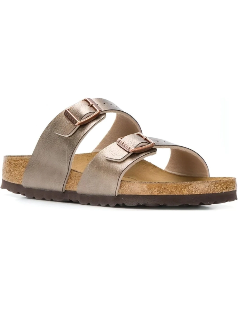 Birkenstock - Birkenstock Bege Chinelos Calçados Femininos