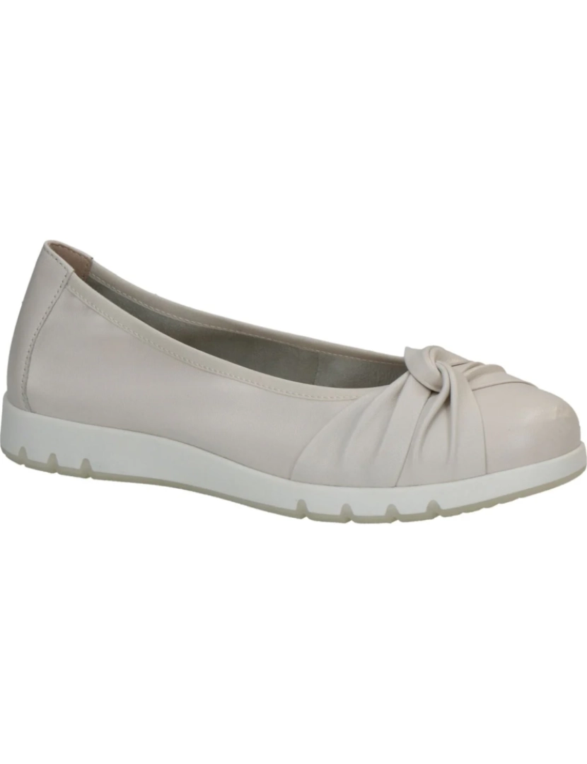 Caprice - Caprice Branco Ballerinas Calçados Femininos