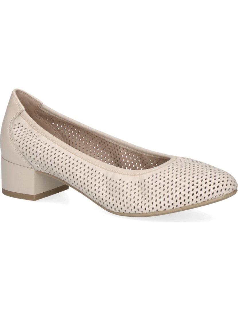 Caprice - Caprice Bege Formal Shoes Calçados Femininos