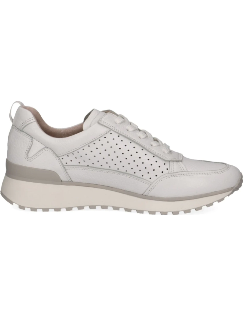 imagem de Caprice Branco Trainers sapatos femininos4