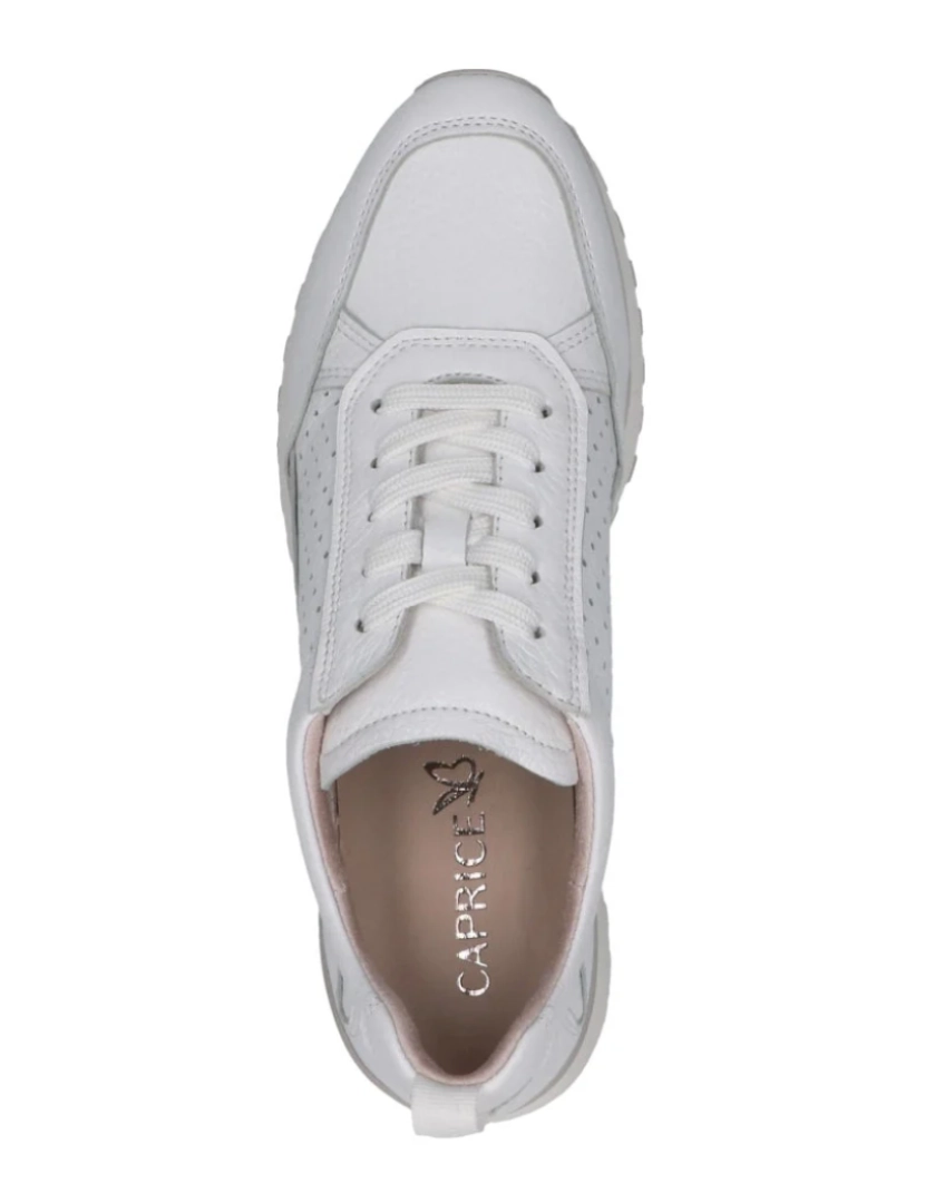 imagem de Caprice Branco Trainers sapatos femininos7