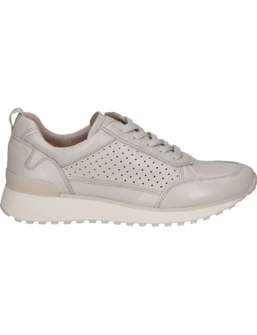 imagem de Caprice Bege Trainers sapatos femininos3