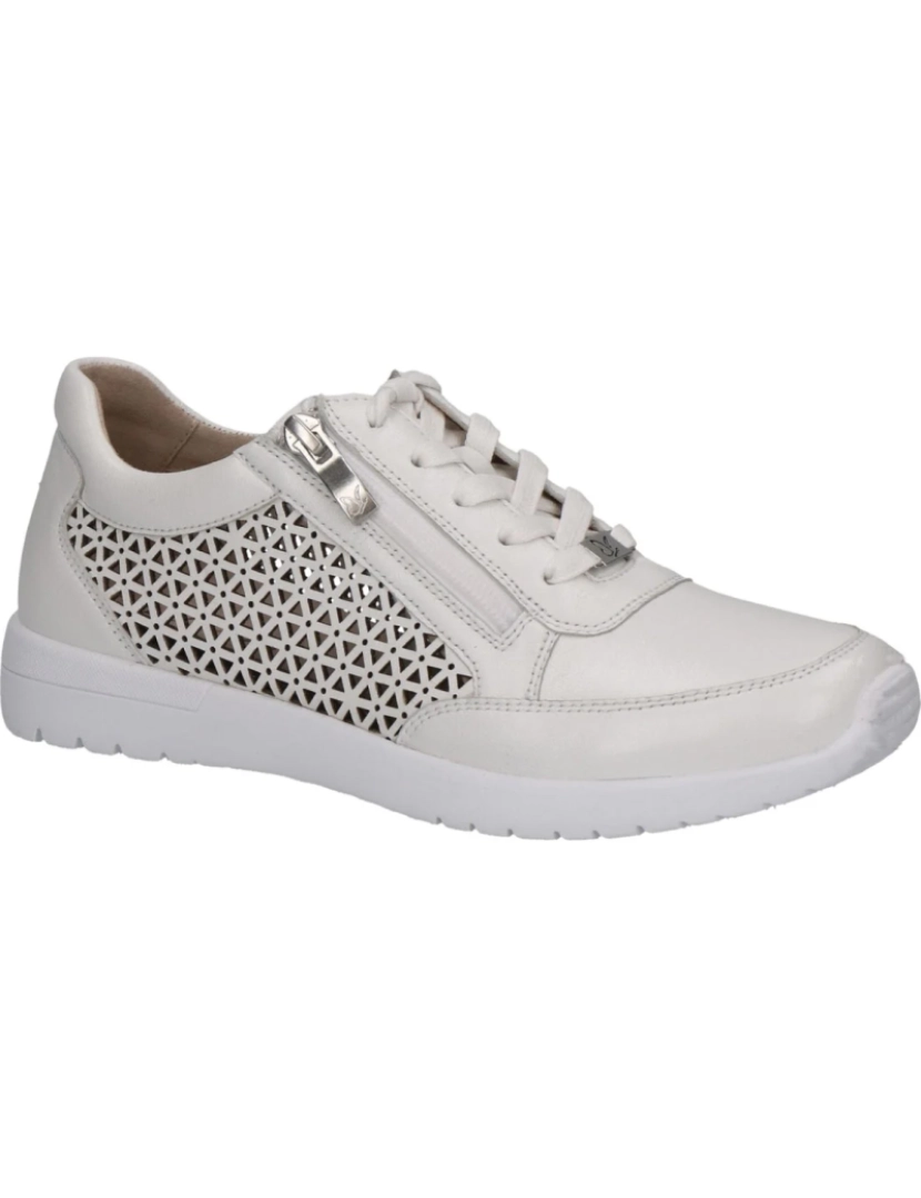 Caprice - Caprice Branco Trainers sapatos femininos