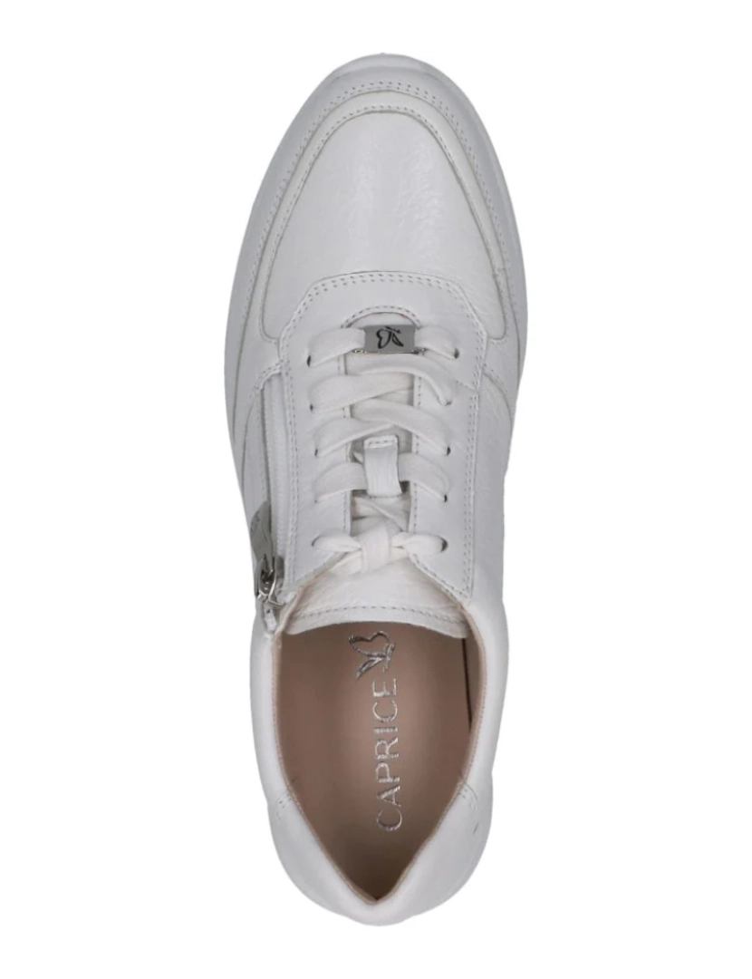 imagem de Caprice Branco Trainers sapatos femininos7