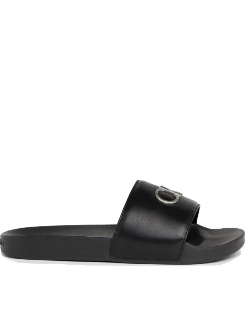 imagem de Calvin Klein Black Flip Flops sapatos femininos3