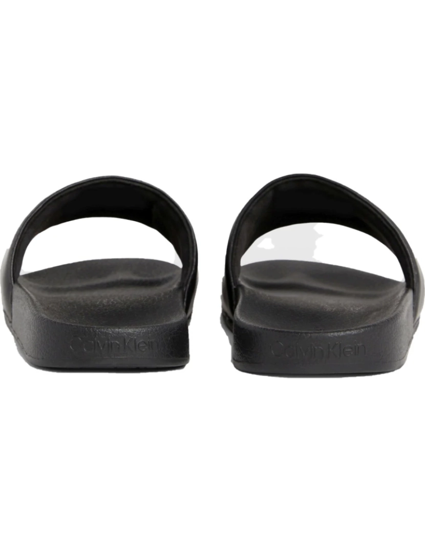 imagem de Calvin Klein Black Flip Flops sapatos femininos4